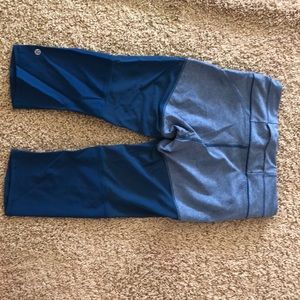 Lululemon cropped leggings